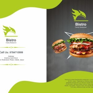Modern Food Menu Card Template