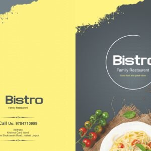 Luxury Restaurant Menu Card Design