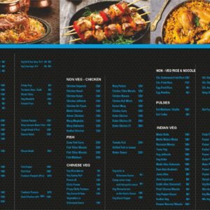 Luxury Restaurant Menu Card Design