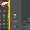 Luxury Restaurant Menu Card Design