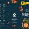 Luxury Restaurant Menu Card Design