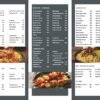 Luxury Restaurant Menu Card Design