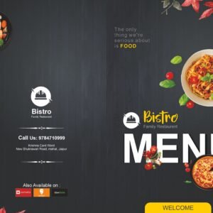Luxury Menu Card Design