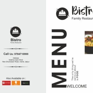 Luxury Menu Card Design